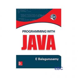 Programming in Java, 6e. E Balagurusamy.